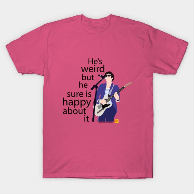 He's Weird T-Shirt by ElsieCast